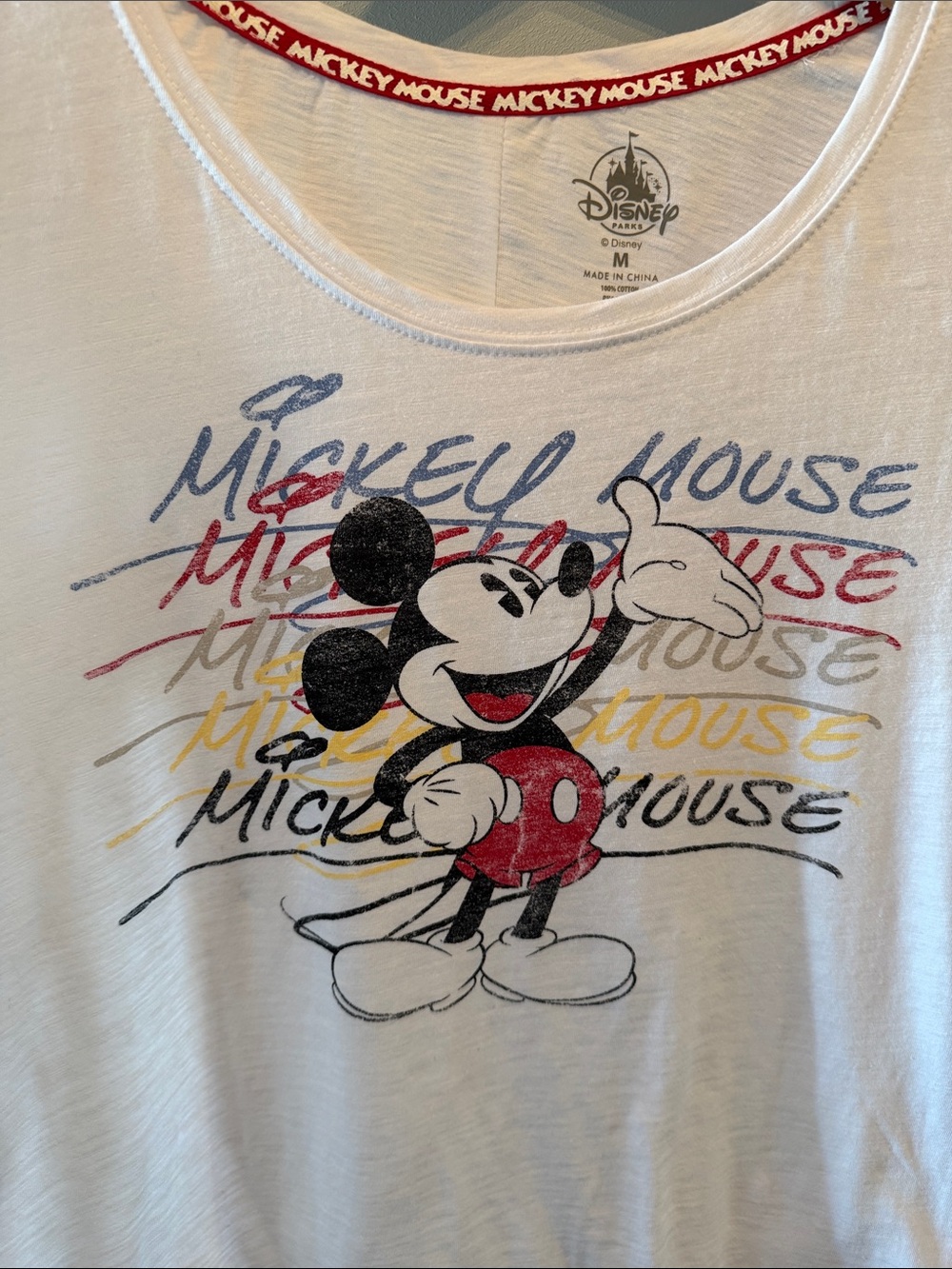 NWT Disney Womens Mickey Mouse Tee Size M - Picture 4 of 8
